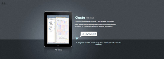 Gusto - Mobile Editor