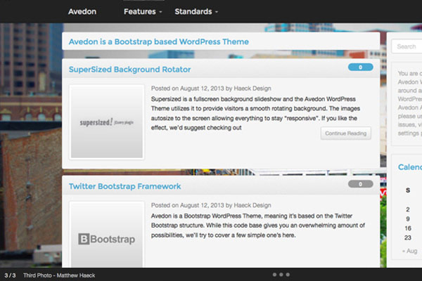SuperSized JS - Fullscreen Background Slideshow