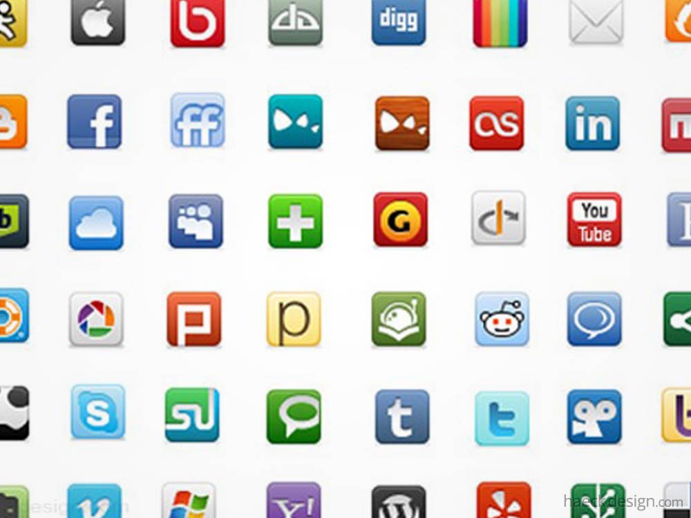 cool social media icons