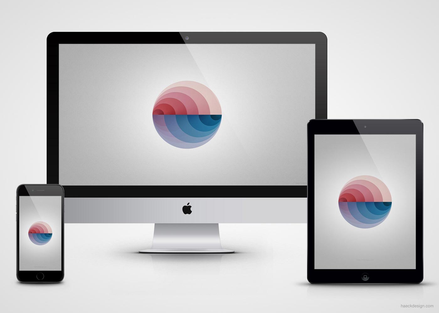 Heliodon Circle Desktop Wallpaper | MultiDevice Mockup