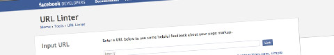 Open Graph Protocol - Facebook Linter