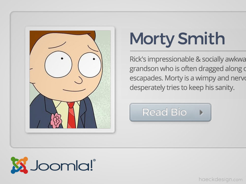 Creating a Post Joomla Author Bio / Joomla Author Box